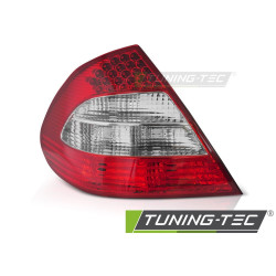 TUNING-TEC LED zadnja luč za MERCEDES W211 06-09 4D (TYC), rdeče-bela, levo