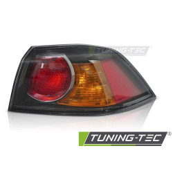 TAIL LIGHT BLACK RIGHT SIDE TYC fits MITSUBISHI LANCER 4D 08-16