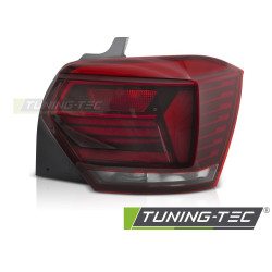 TAIL LIGHT RED WHITE RIGHT SIDE TYC fits POLO 2G HB 17-21