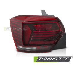 TAIL LIGHT RED WHITE LEFT SIDE TYC fits POLO 2G HB 17-21