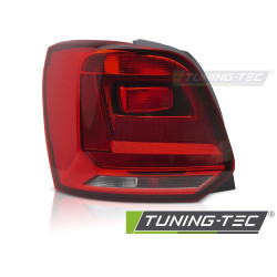 TAIL LIGHT RED WHITE LEFT SIDE TYC fits POLO 6R HB 14-17