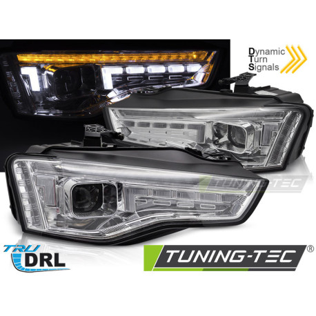 Osvetlenie TUNING-TEC žarometi (Halogen, SEQ) za AUDI A5 11-16, krom | race-shop.si