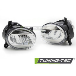 TUNING-TEC meglenke za A4 B8 08-11 / A6 C6 09-11 / Q5 08-16, prozorna, krom