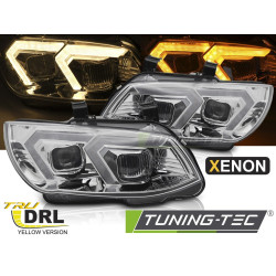TUNING-TEC žarometi (DRL) za XENON BMW E92 / E93 LCI 10-13 (D1S), krom, rumena