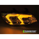 Osvetlenie TUNING-TEC žarometi (DRL) za XENON BMW E92 / E93 LCI 10-13 (D1S), krom, rumena | race-shop.si