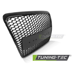 TUNING-TEC maska hladilnika (Sport) za AUDI A6 C6 04-11, sijajno črna