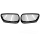 Body kit a vizuálne doplnky TUNING-TEC maska hladilnika za BMW E92 / E93 06-10, sijajno črna | race-shop.si