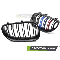 TUNING-TEC maska hladilnika (Sport M-Look Double Bar) za BMW E60 / E61 03-10, sijajno črna
