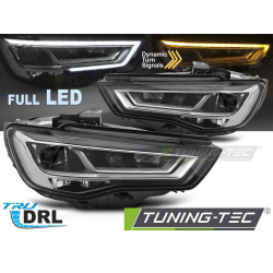 Headlights full LED SEQ DRL for AUDI A3 8V 12-16