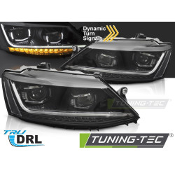 Headlights LED SEQ DRL for VW JETTA VI 11-18