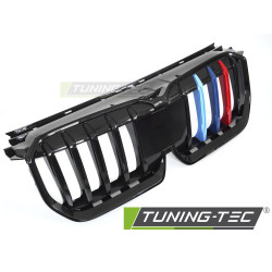 TUNING-TEC maska hladilnika (M-Look) za BMW X1 U11 22, sijajno črna
