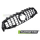 Body kit a vizuálne doplnky TUNING-TEC maska hladilnika (Sport) za MERCEDES CLA W118 19-23, sijajno črna | race-shop.si