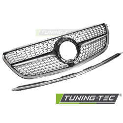 TUNING-TEC maska hladilnika (Diamond) za MERCEDES VITO W447 19-23, črni krom