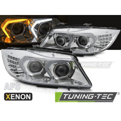 XENON AFS HEADLIGHTS LED CHROME fits BMW E90 / E91 LCI 09-11