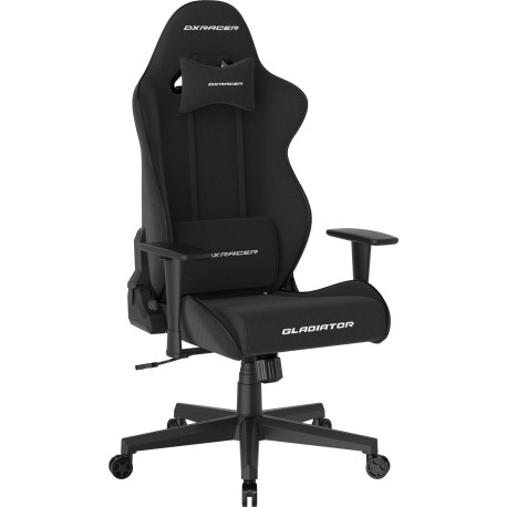 Pisarniški stoli DXRacer GLADIATOR Gaming Chair, Fabric Black | race-shop.si