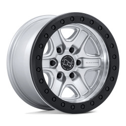 Black Rhino BR200 ECHO TRAIL LOCK BEADLOCK platišče 17x8.5 6x139.7 106.1 ET0, Hyper srebrna