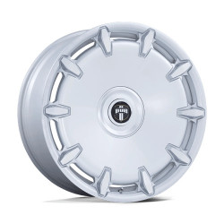 DUB DC271 CHEEF platišče 24x9 5x115/5x120 74.1 ET15, Srebrna machined