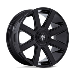 DUB DC273 PULL platišče 24x9 5x115/5x120 74.1 ET38, Sijajna črna