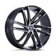 DUB aluminum wheels DUB DC275 BLAZE platišče 24x10 6x135 87.1 ET30, Sijajna črna | race-shop.si