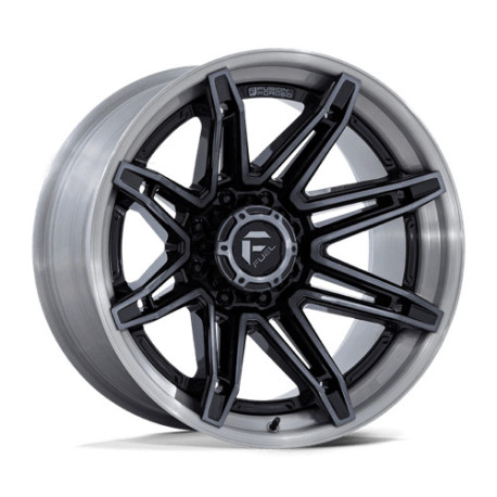 Fuel aluminum wheels Fuel FC401 BRAWL platišče 20x10 6x139.7 106.1 ET-18, Sijajna črna | race-shop.si