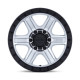 KMC aluminum wheels KMC KM551 OUTRUN platišče 17x8.5 6x139.7 106.1 ET18, Srebrna | race-shop.si