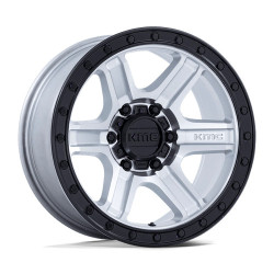 KMC KM551 OUTRUN platišče 18x9 6x139.7 106.1 ET18, Srebrna