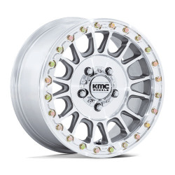 KMC Powersports KS239 IMPACT BEADLOCK platišče 15x8 4x156 115.1 ET0, Srebrna
