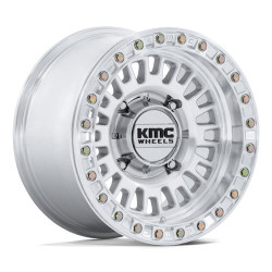 KMC Powersports KS242 AZTEC BEADLOCK platišče 15x7 4x137 96 ET38, Srebrna