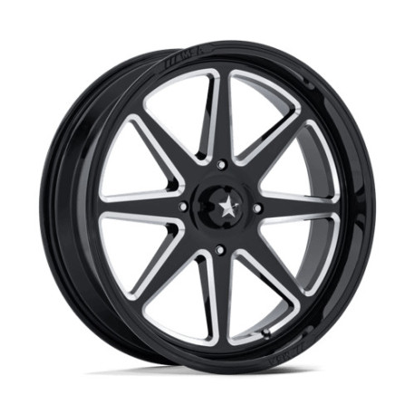 MSA aluminum wheels MSA Offroad Wheels M54 SPARK platišče 22x7 4x156 115.1 ET0, Sijajna črna | race-shop.si