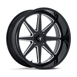 MSA Offroad Wheels M54 SPARK platišče 24x10 4x137 96 ET-25, Sijajna črna