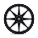 MSA aluminum wheels MSA Offroad Wheels M54 SPARK platišče 24x7 4x137 96 ET0, Sijajna črna | race-shop.si