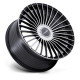 Niche aluminum wheels Niche NC282 SERENE platišče 24x10 6x135/6x139.7 100.3 ET30, Sijajna črna | race-shop.si