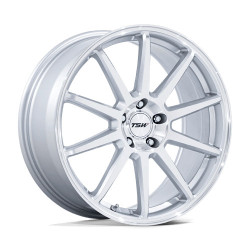 TSW TW004 CANARD platišče 20x10.5 5x112 66.56 ET30, Sijajna srebrna