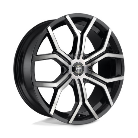 DUB aluminum wheels DUB S209 ROYALTY platišče 22x9.5 6x120 67.03 ET35, Črna | race-shop.si