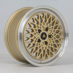 Autostar Minus wheel 17X8 4X108 67,1 ET35, Gold