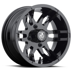 Fairway Alloys FA139 FLEX UTV platišče 12x6 4x101.6 70.7 ET-23, Sijajna črna