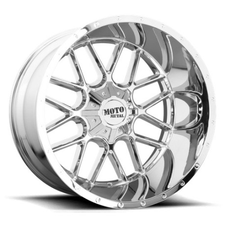 Moto Metal aluminum wheels Moto Metal MO986 SIEGE platišče 20x12 5x127/5x139.7 78.1 ET-44, Krom | race-shop.si