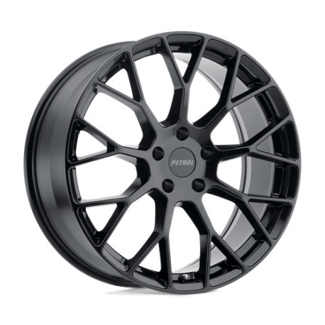 Petrol aluminum wheels Petrol P2B platišče 18x8 5x120 76.1 ET35, Sijajna črna | race-shop.si