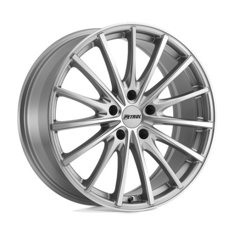 Petrol aluminum wheels Petrol P3A platišče 17x8 5x108 72.1 ET40, Srebrna | race-shop.si