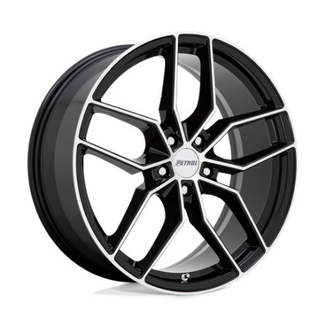 Petrol aluminum wheels Petrol P5C platišče 20x8.5 5x120 76.1 ET35, Sijajna črna | race-shop.si