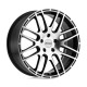 Petrol aluminum wheels Petrol P6A platišče 18x8 5x100 72.1 ET35, Sijajna črna | race-shop.si