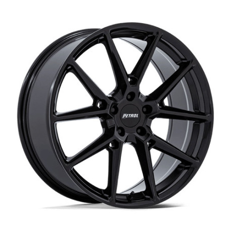 Petrol aluminum wheels Petrol PE002 P1E platišče 20x8.5 5x115 72.56 ET40, Sijajna črna | race-shop.si