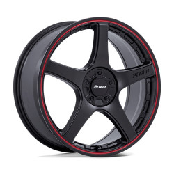 Petrol PE003 P2E platišče 17x8 5x108/5x114.3 72.56 ET40, Mat črna