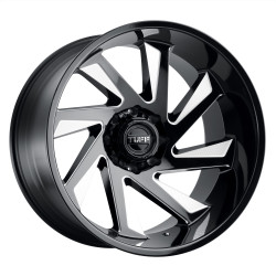 Tuff T1B platišče 20x10 5x127 71.6 ET-23, Sijajna črna