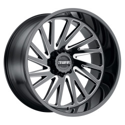 Tuff T2A platišče 24x14 8x170 125.1 ET-72, Sijajna črna
