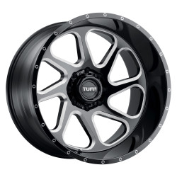 Tuff T2B platišče 22x12 6x135 87.1 ET-45, Sijajna črna