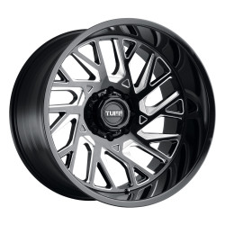 Tuff T4B platišče 24x14 8x165.1 125.1 ET-72, Sijajna črna