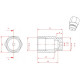 Adapterji in lambda sonde Lambda (o2) Probe spacer adapter (emulator) straight, brass, 3 mm bore | race-shop.si