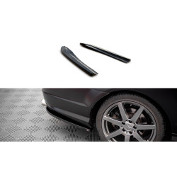 MAXTON DESIGN zadnji stranski difuzorji za Mercedes-Benz C Coupe AMG-Line C204, sijajno črna POŠKODOVANA