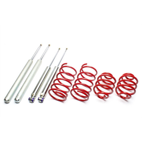Športno vzmetenje s fiksno redukcijo TA-TECHNIX športno vzmetenje z nastavljivo trdoto za Mercedes-Benz CLK C208 1997-2002 (6-valjni), 40/40mm | race-shop.si